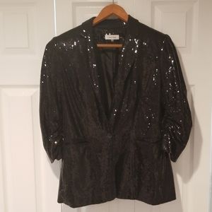 Calvin Klein Sequin Blazer
